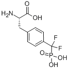 4-(PHOSPHONODIFLUOROMETHYL)-L-PHENYLALANINE 结构式