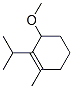 Cyclohexene, 3-methoxy-1-methyl-2-(1-methylethyl)- (9CI) 结构式