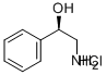 (R)-2-氨基-1-苯基乙醇盐酸盐 结构式