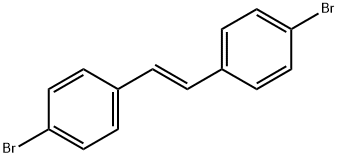 反-4,4'-二溴芪 结构式