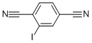 2-IODO-TEREPHTHALONITRILE 结构式