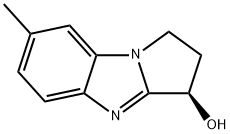 1H-Pyrrolo[1,2-a]benzimidazol-3-ol,2,3-dihydro-7-methyl-,(R)-(9CI) 结构式