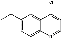 4-氯-6-乙基喹啉 结构式