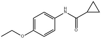 Cyclopropanecarboxamide, N-(4-ethoxyphenyl)- (9CI) 结构式