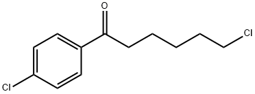 6-CHLORO-1-(4-CHLOROPHENYL)-1-OXOHEXANE 结构式