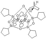 PSS-(2-(5-降冰片烯-2-基)乙基)-七环戊基取代 结构式