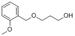 3-(2-METHOXYBENZYLOXY)PROPAN-1-OL 结构式