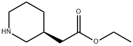 (S)-3-哌啶乙酸乙酯盐酸盐 结构式