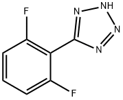 5-(2,6-二氟苯基)四唑 结构式