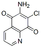 6-amino-7-chloro-5,8-dioxoquinoline 结构式