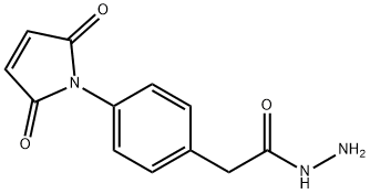 2-(4-(2,5-二氧代-2,5-二氢-1H-吡咯-1-基)苯基)乙酰肼 结构式