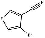 4-溴-3-氰基噻吩 结构式