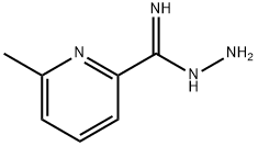 2-Pyridinecarboximidic  acid,  6-methyl-,  hydrazide 结构式
