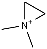 Dimethyl aziridinium  结构式