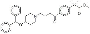 Carebastine Methyl Ester 结构式