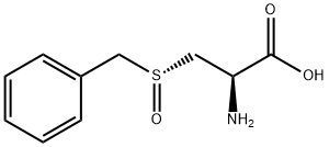 L-ALANINE, 3-[(R)-(PHENYLMETHYL)SULFINYL]- 结构式