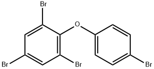 2,4,4',6-四溴二苯醚 (BDE-75) 50非标 CERTIFIED STANDARD 结构式