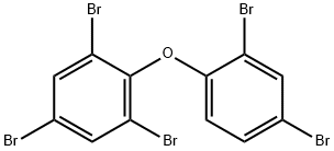 2,2',4,4',6-五溴联苯醚 结构式