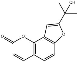 山芹醇 结构式