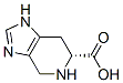(R)-4,5,6,7-四氢-3H-咪唑并[4,5-C]吡啶-6-羧酸 结构式