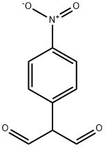 2-(4-硝基苯基)丙二醛 结构式