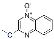 Quinoxaline,  2-methoxy-,  4-oxide 结构式