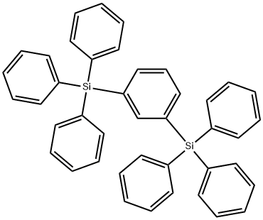 1,3-双(三苯基硅)苯 结构式