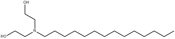 ETHANOL,2,2'-(TETRADECYLIMINO)BIS 结构式