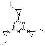 2,4,6-tris(2-ethylaziridin-1-yl)-1,3,5-triazine  结构式