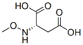 L-Aspartic acid, N-methoxy- (9CI) 结构式