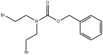 2-溴-N-(2-溴乙基)-N-CBZ-乙胺 结构式