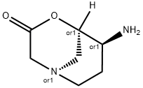 4-Oxa-1-azabicyclo[3.3.1]nonan-3-one,6-amino-,endo-(9CI) 结构式