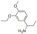 Benzenemethanamine, 3-ethoxy-alpha-ethyl-4-methoxy- (9CI) 结构式