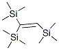 [2,2-Bis(trimethylsilyl)vinyl](trimethyl)silane 结构式