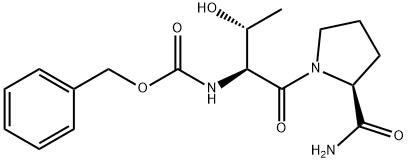 Z-THR-PRO-NH2 结构式