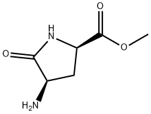 D-Proline, 4-amino-5-oxo-, methyl ester, (4R)- (9CI) 结构式