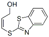 2-Propen-1-ol,3-(2-benzothiazolylthio)-,(Z)-(9CI) 结构式