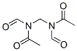 N,N'-methylenebis[N-formylacetamide] 结构式