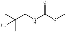 CarbaMic acid, (2-hydroxy-2-Methylpropyl)-, Methyl ester 结构式