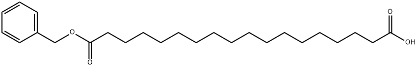 十八碳二酸单苄酯 结构式