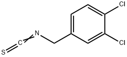 3,4-二氯苯甲基异硫氰酸酯 结构式