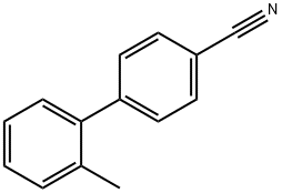 2'-甲基-1,1'-联苯-4-甲腈 结构式
