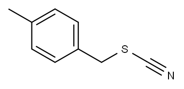 4-甲基苄基硫氰酸盐 结构式