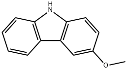 3-甲氧基咔唑 结构式