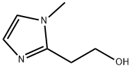 2-(1-甲基-1H-咪唑基-2-基)乙醇 结构式