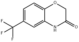 6-三氟甲基-2H-苯并[B][1,4]噁嗪-3(4H)-酮 结构式