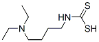 N-[4-(Diethylamino)butyl]carbamodithioic acid 结构式