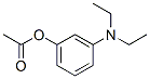 m-(diethylamino)phenyl acetate 结构式