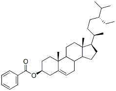 (3BETA)-豆甾-5-烯-3-基苯甲酸酯 结构式