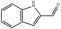 1H-吲哚-2-甲醛 结构式